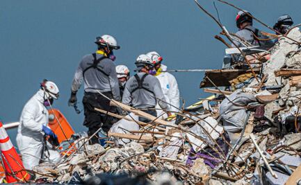 Sube a 24 la cifra de muertos tras derrumbe de edificio en Miami
