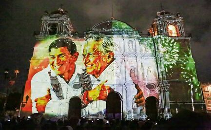 Incluyen gobernadores a AMLO en las arengas del Grito