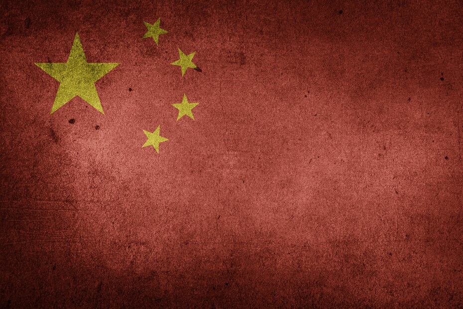 Bandera de China. Foto: Pixabay
