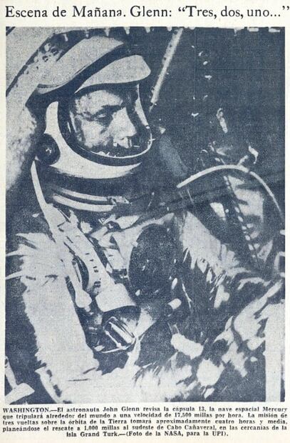 John Glenn, el primer astronauta estadounidense