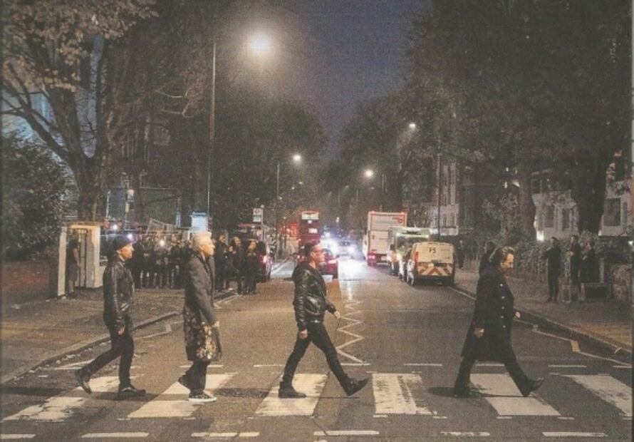 Replican rockeros, series y películas la portada del Abbey Road