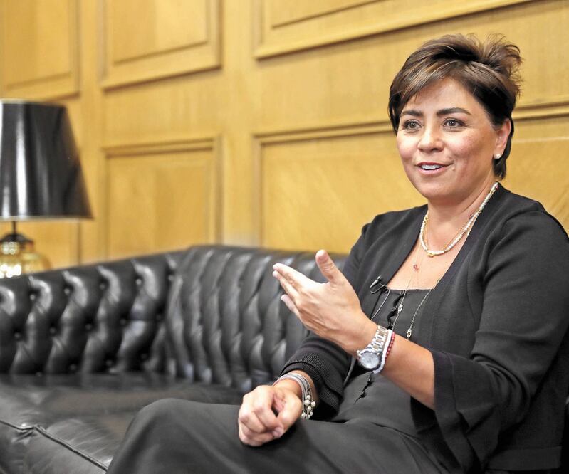 La filosofía de vida de Irene Espinosa se basa en persevera ncia y constancia; ningún camino es libre de obstáculos. Foto: ARCHIVO EL UNIVERSAL