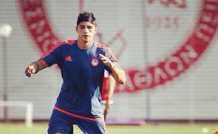 Pulido, en pretemporada con el Olympiacos en Austria