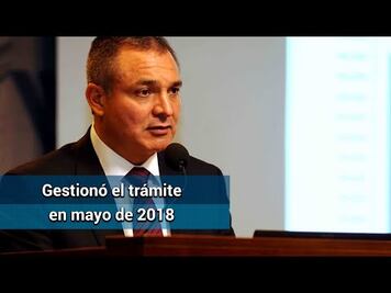 Genaro García Luna registró su nombre e imagen como marca