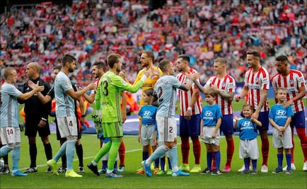 Atlético de Madrid empata ante el Celta