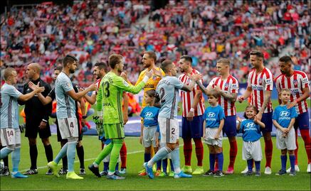 Atlético de Madrid empata ante el Celta