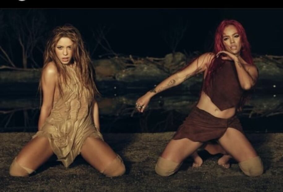Los looks de Shakira y Karol G que incendiaron Instagram