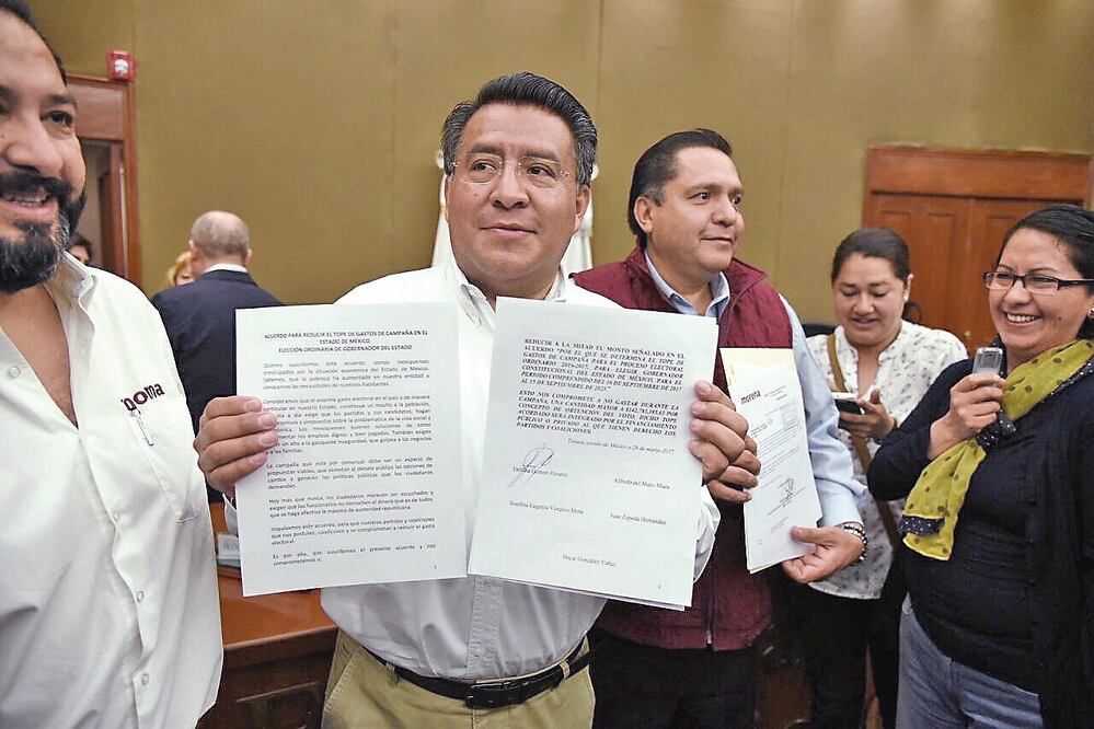 Registra Morena plataforma electoral en Edomex 