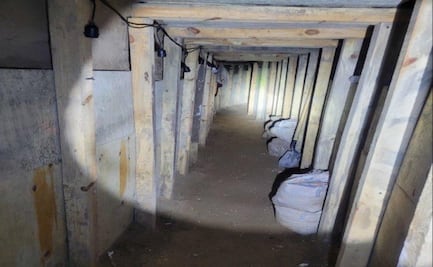 Alcantarillado sirvió para ocultar túnel hallado en frontera de Ciudad Juárez y El Paso; abarcaba casi 300 metros del lado mexicano