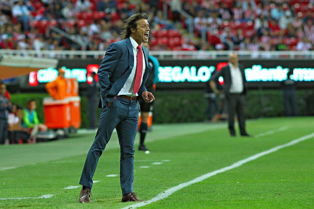 Imago7. Matías Almeyda durante el partido de la jornada 14 del Clausura 2018