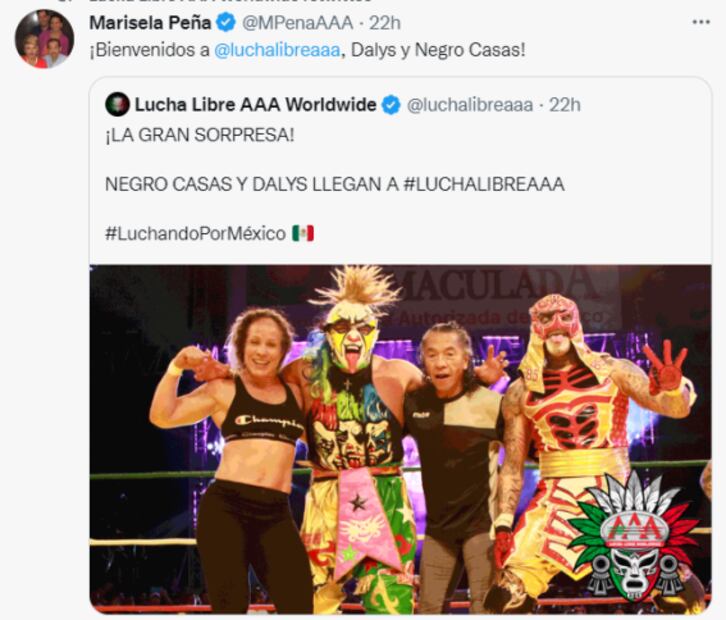 Negros Casas y Dalys dejan el CMLL para unirse a las filas de Triple A
