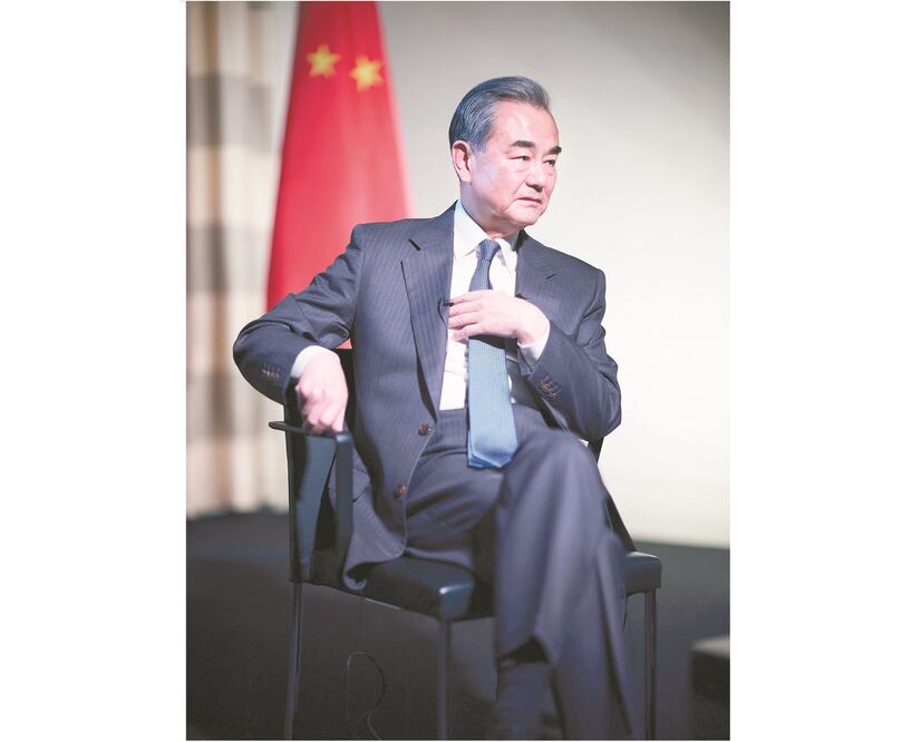Funcionario. El consejero de Estado y ministro de Relaciones Exteriores chino, Wang Yi, en Berlín. Foto: WANG QING. XINHUA