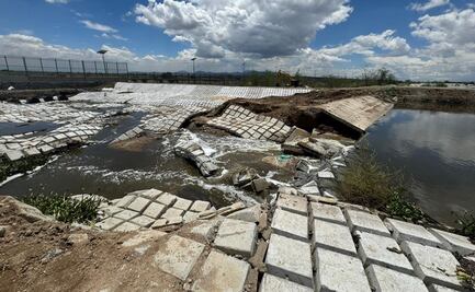 Suspenden a director de construcción del Parque del Lago de Texcoco, tras derrame de agua por colapso de estructura