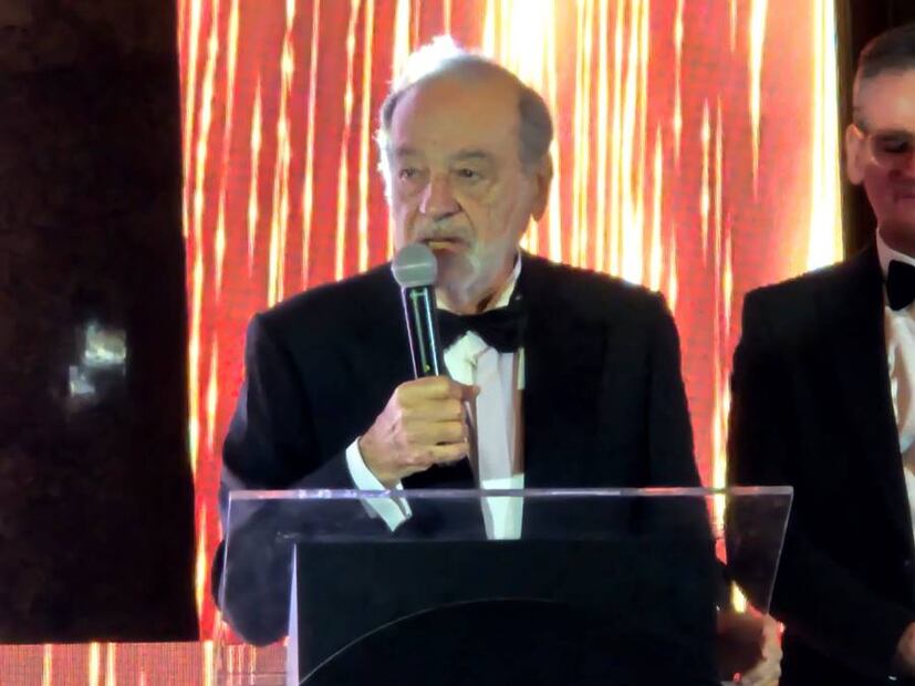 Slim Helú invita a España a asociarse con México para aprovechar nearshoring. Foto: Tláloc Puga/EL UNIVERSAL