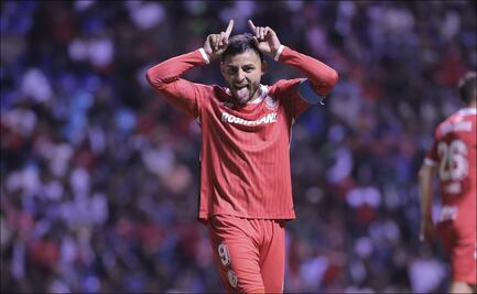 Toluca sigue en modo aplanadora y le pasa por encima al Puebla; Alexis Vega vuelve a marcar