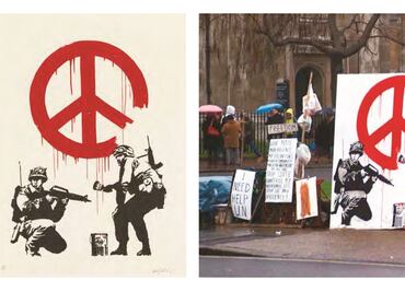 La obra de Banksy salta de los muros a un libro