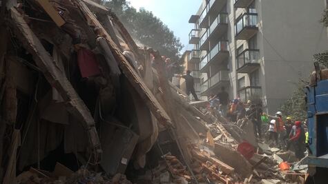 Agotarán líneas de investigación tras daños por 19-S, asegura Mancera