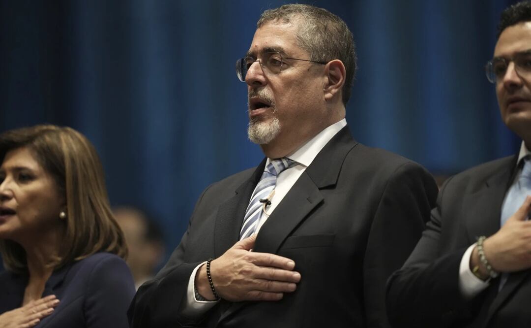 Nuevo presidente de Guatemala, Bernardo Arévalo. Foto: AP