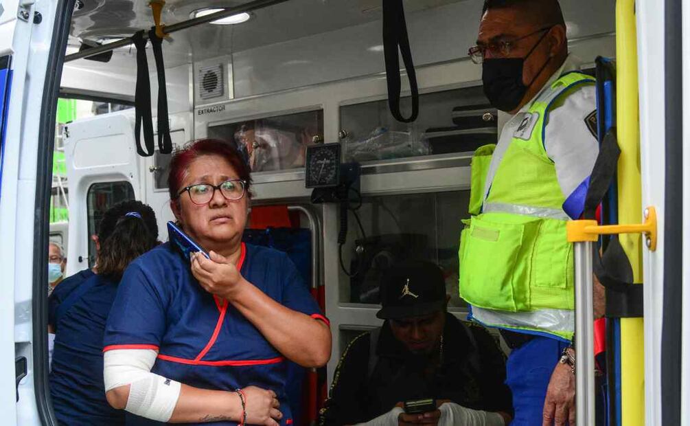 Choque de Metrobús. Foto:Cuartoscuro