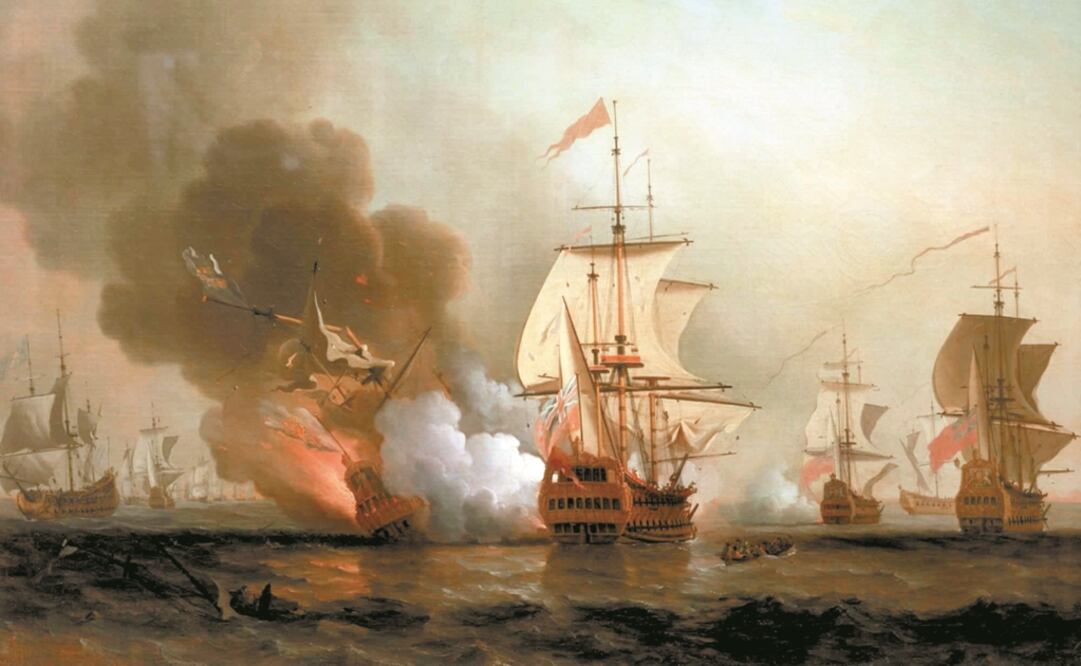 El galeón San josé fue hundido el 8 de junio de 1708. Foto: Archivo EL UNIVERSAL