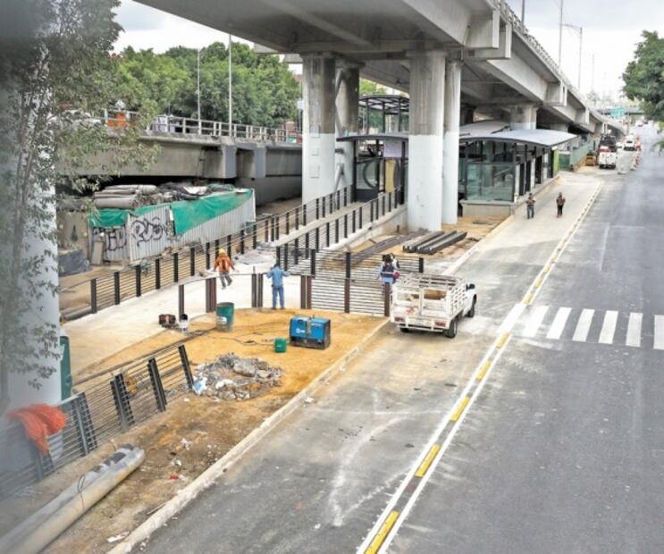 Abren ampliación de L5 del Metrobús con obras inconclusas