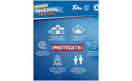 Alerta Tamaulipas por ingreso del Frente Frío 18