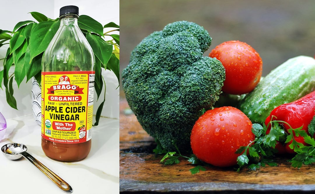 El vinagre no desinfecta tus alimentos. Foto: Pexels