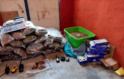 Decomisan 60 kilos de marihuana en Tultitlán, Edomex; aseguran un inmueble