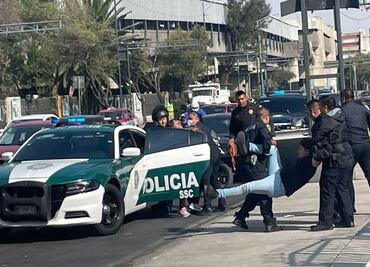 Acusa diputada federal del PT agresión de policías de la CDMX