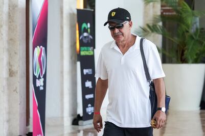 Ferretti se disfraza al llegar a la CDMX