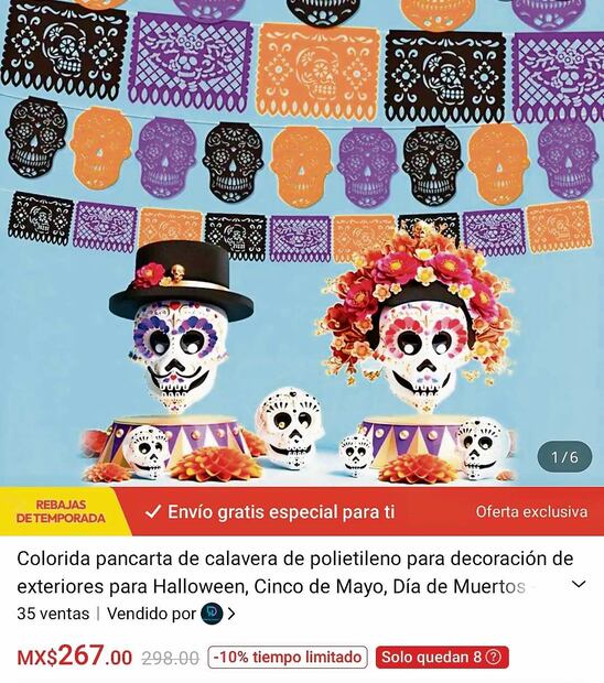 Empresas en línea, como Temu, que ofertan Nacimientos, decoraciones y textiles con diseños artesanales, inciden en apropiación indebida. (01/04/2025) Foto: Especial