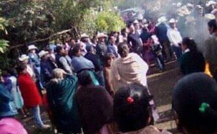 Linchan y queman vivo a presunto ladrón en Veracruz