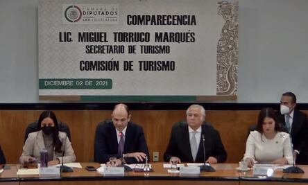 Titular de Turismo cambia uso de la voz por video durante comparecencia ante diputados