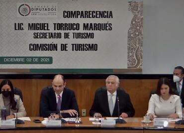 Titular de Turismo cambia uso de la voz por video durante comparecencia ante diputados