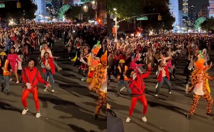 VIDEO: "Thriller" de Michael Jackson se apodera de Halloween en Nueva York