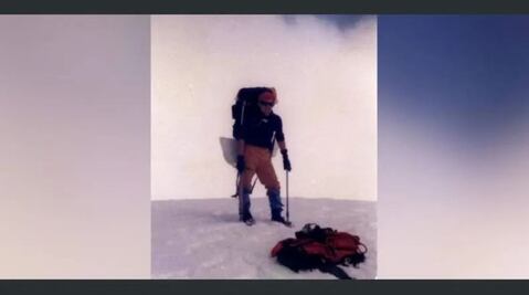 Excursionista murió congelado y pasó sepultado siete años en un volcán en Colombia