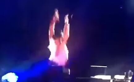 Beto Cuevas sufre caída en los “90's Pop Tour”