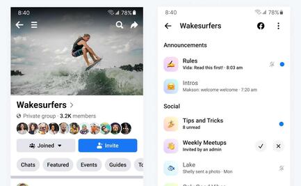 Chats comunitarios, lo nuevo de Meta para Messenger y Facebook