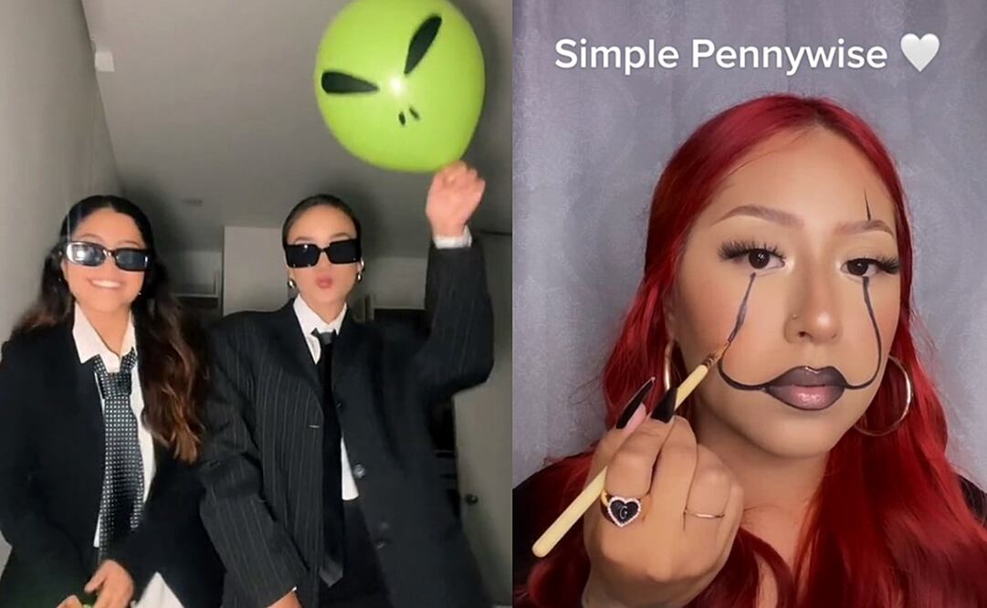 La tradición de disfrazarse en Halloween proviene de los celtas. Foto: TikTok