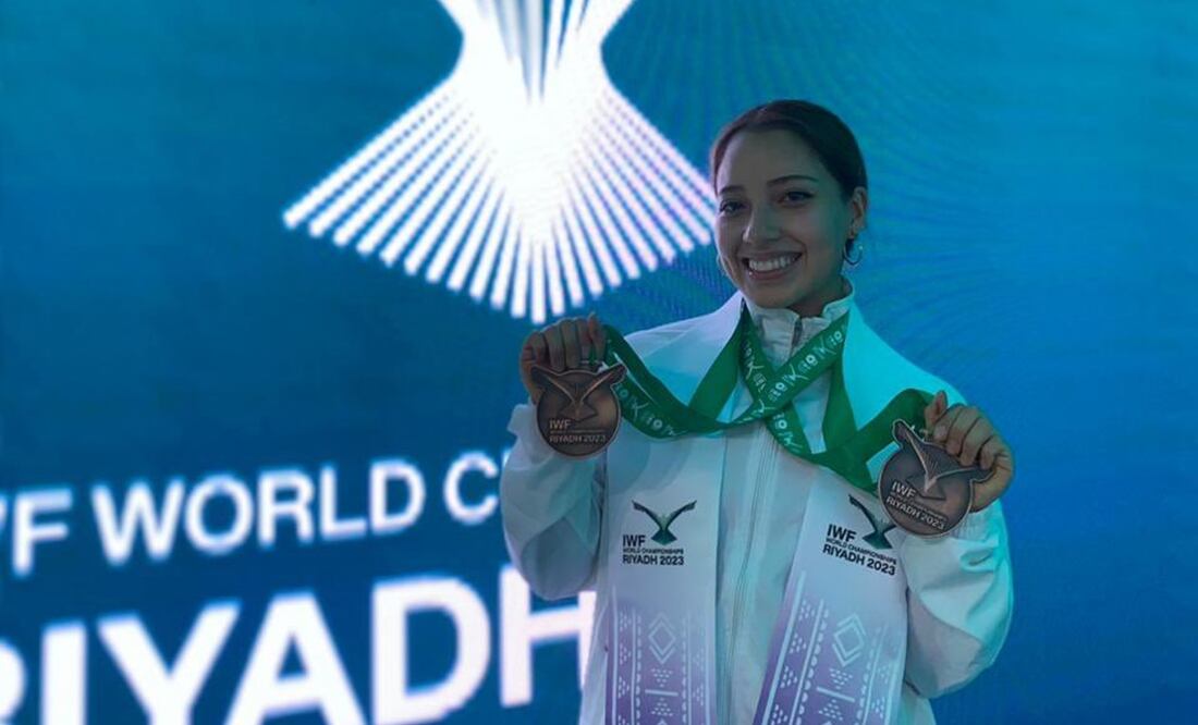 La mexicana Irene Borrego gana dos medallas de bronce en el Mundial de halterofilia