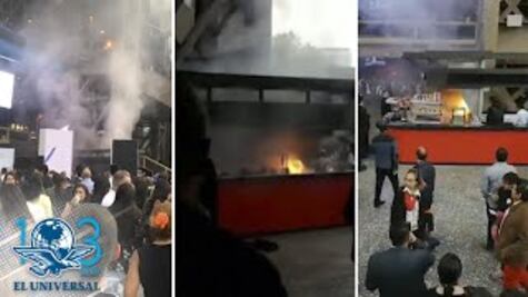 Captan conato de incendio en el Auditorio Nacional