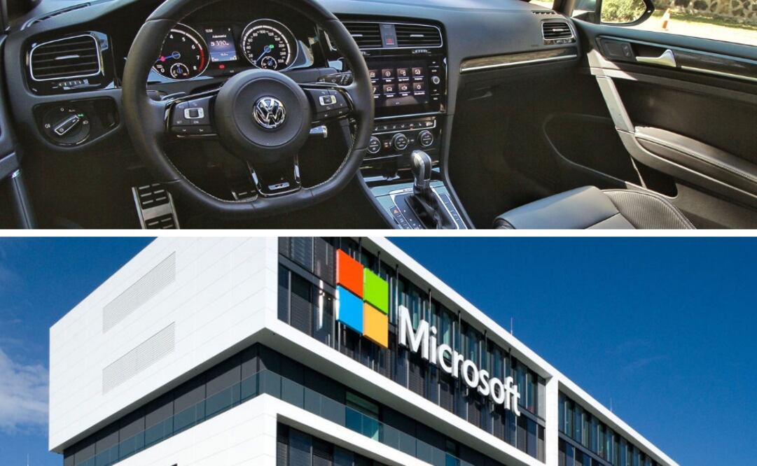 Autos Volkswagen utilizarán la nube de Microsoft