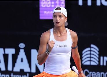 Emiliana Arango ingresa al top 100 de la WTA; jugará semifinales por primera vez en Mérida Open