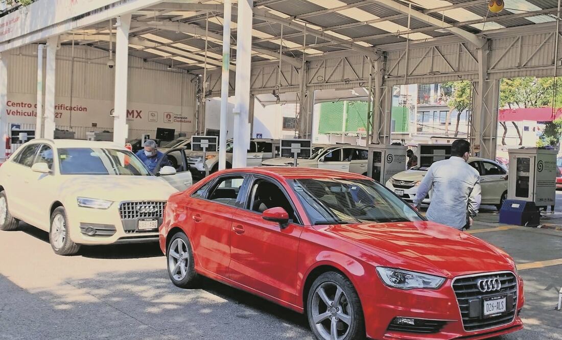 Fechas de la verificación en la CDMX. FOTO: Archivo/ EL UNIVERSAL/