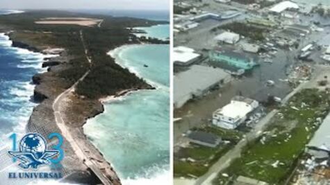 Las Bahamas antes y después de Dorian