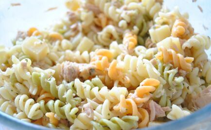 #RECETA Pasta fusilli con atún en 5 pasos