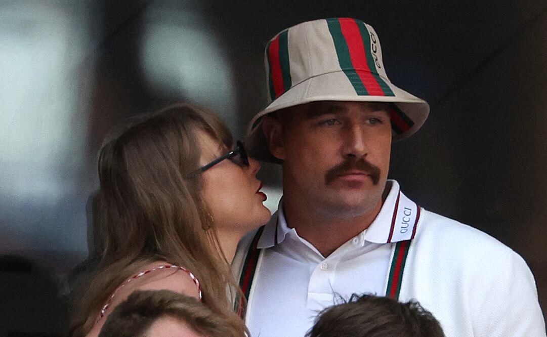 Taylor Swift y Travis Kelce en el US Open - Foto: AFP