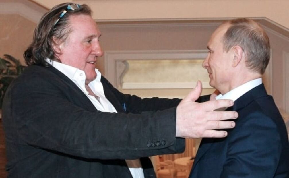 Gérard Depardieu y Steven Seagal, los actores amigos de Putin  