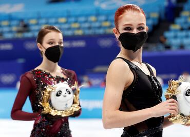 "Odio este deporte", el llanto y rabia de patinadora rusa al no ganar el oro en Beijing 2022