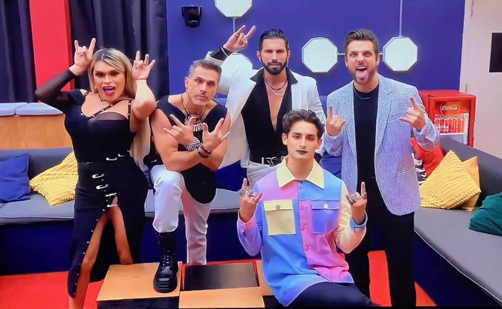 Los cinco finalistas de team infierno; hoy, uno de ellos sale de "La casa de los famosos México".